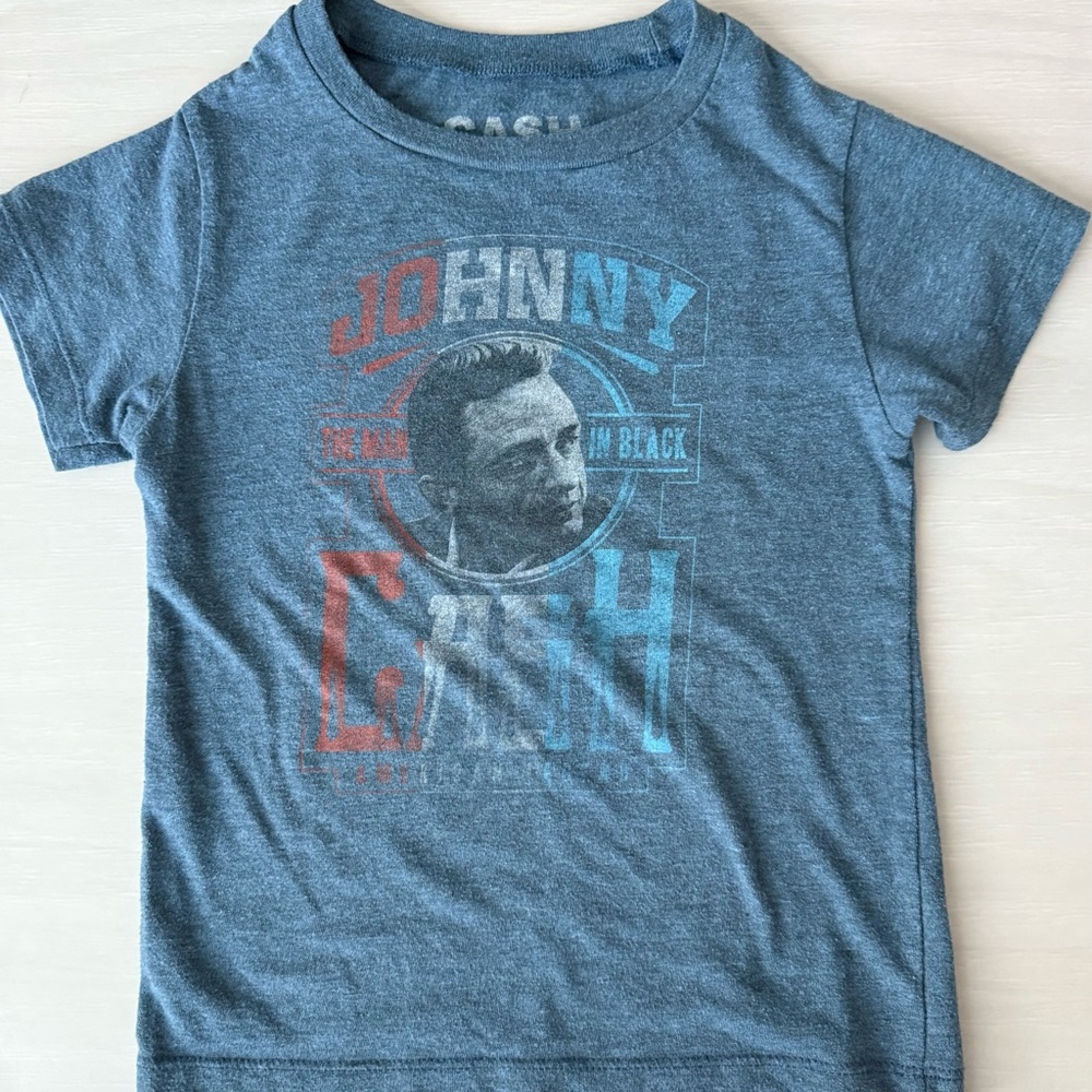 Toddler Johnny Cash shirt